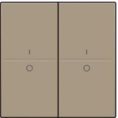 Niko  NIKO RF/Funk - ROCKER 2x RF/BUS I-O 