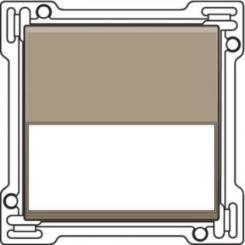 Niko  NIKO Intense Bronze - SET NAMEPLATE BRONZE 