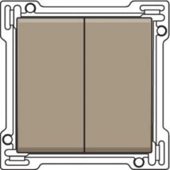 Niko  NIKO Intense Bronze - 2x 1/2 ROCKER BRONZE 