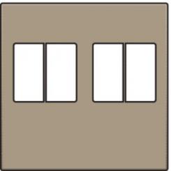 Niko  NIKO Intense Bronze - CPL 2x CONNECTOR 