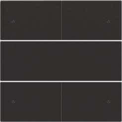 Niko  NIKO Intense Dark Brown - SET 4xPUSHB. 24V+LED 