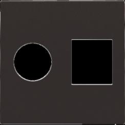 Niko  NIKO Intense Dark Brown - CPL TV/RJ45 CONN 