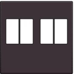 Niko  NIKO Intense Dark Brown - CPL 2x CONNECTOR 