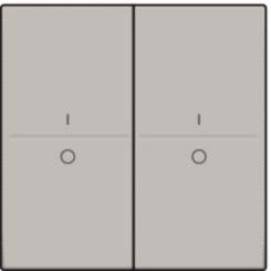 Niko  NIKO RF/Funk - ROCKER 2x RF/BUS I-O 