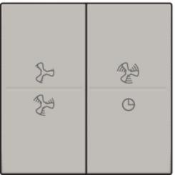 Niko  NIKO RF/Funk - ROCKER 2x RF/BUS FAN 