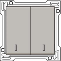 Niko  NIKO Pure Champagne - 2x 1/2 ROCKER+LENS CH. 