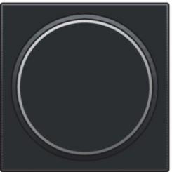 Niko  NIKO Pure Black Steel - SET PUSH-B. 6A BLACK 