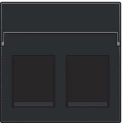 Niko  NIKO Datacom - CP DATA 2xRJ BLACK 