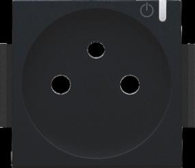 Niko  NIKO Pure Black Steel - FINISHING CONN SOCKET 