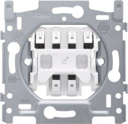 Niko  NIKO Steckdosen 45x45 - BASE SWITCH DOUBLE-POLE 