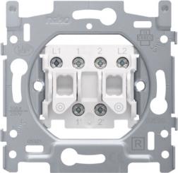 Niko  NIKO Steckdosen 45x45 - DOUBLE-PUSH-BUTTON 2XNO 