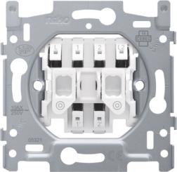 Niko  NIKO Steckdosen 45x45 - DOUBLE-PUSH-BUTTON 2XNO 