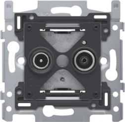 Niko  NIKO Steckdosen 45x45 - SOCLE CONN TV/FM GEDU 