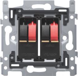 Niko  NIKO Steckdosen 45x45 - FRAME 2x AUDIOCONNECTOR 