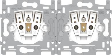 Niko  NIKO Steckdosen 45x45 - SOCLE DOUBLE SOCK. OUTL 