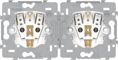 Niko  NIKO Steckdosen 45x45 - DOUBLE SOCKET-OUTLET 