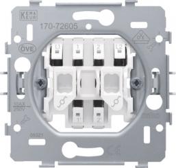Niko  NIKO Steckdosen 45x45 - SOCLE SWITCH 2xTWO-WAY 