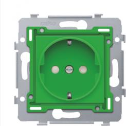 Niko  NIKO Steckdosen 45x45 - SOCKET-OUTL. SIDE+SAFETY 