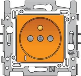 Niko  NIKO Steckdosen 45x45 - SOCKET-OUTL. INDICATOR 
