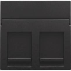 Niko  Datacom - CP DATA 2xRJ B.BLACK 