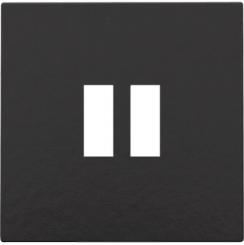 Niko  Pure Bakelite Piano Black - SET USB CHARGER B.BLACK 