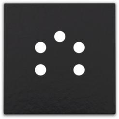 Niko  NIKO Pure Bakelite Piano Black - CPL TELEPHONECONN. BE 