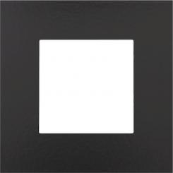 Niko   Pure Bakelite Piano Black COVERPL 1GANG BAK.BLACK 