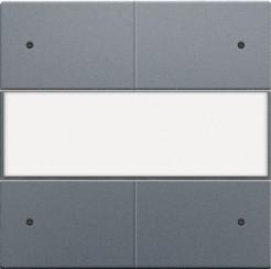 Niko  NIKO Pure Alu Steel Grey - SET 4xPUSHB. 24V+LED/L 