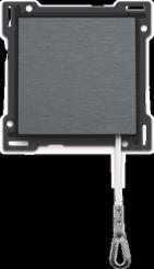 Niko  NIKO Pure Alu Steel Grey - SET PULLCORDSW ST.GREY 