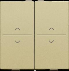 Niko  NIKO Pure Alu Gold - ROCKER 2x RF/BUS U/D 