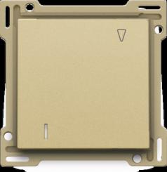 Niko  NIKO Pure Alu Gold - SET HOTELCARDSWITCH 