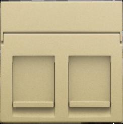 Niko  NIKO Datacom - CP DATA 2xRJ ALU GOLD 