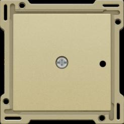 Niko  NIKO Pure Alu Gold - CENTERPLATE RECEIVER 