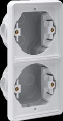 Niko  NIKO Hydro - COVER FLUSHM. 2X VERT. 