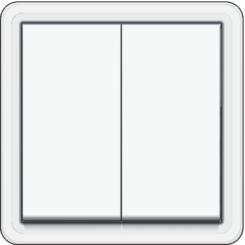 Niko  NIKO Hydro - HYDRO PUSH-BUTTON DOUBLE 