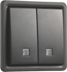 Niko  NIKO Hydro - HYDRO PUSHBUTTONx2 LIGHT 