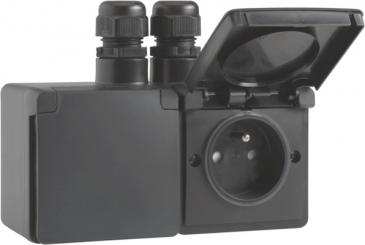 Niko  NIKO Hydro - HYDRO 2xSOCKET-OUTL PIN 