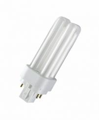 Osram Kompakt-Leuchtstofflampe DULUX D/E 26W/830 G24Q-3 / EEK: G 