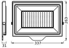 Ledvance  FL ESSENTIAL 150W 840 BK 