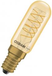 Ledvance LED-Lampe Vintage 1906 T26 36 Spiral Filament DIM 4.8W 822 Gold E14 / EEK: F 