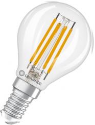Ledvance LED-Lampe LED CLP40 DIM 3.4W 827 FILCL E14 P / EEK: D 