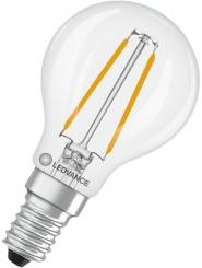 Ledvance LED-Lampe LED CLP25 1.8W 827 FILCL E14 P / EEK: D 