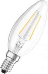 Ledvance LED-Lampe LED CLB25 2.5W 827 FILCL E14 V / EEK: F 