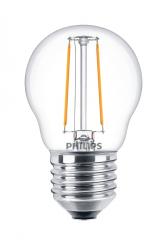 Philips LED-Lampe CorePro LEDLusterND2-25W P45 E27 827 CLG / EEK: E 