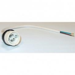 Rutec Leuchtenzubehör GZ10+GU10 Fassung+Zuleitung VDE 