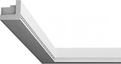 Rutec Leuchtenzubehör Voutenleiste 5x5 eckig 2 Meter 