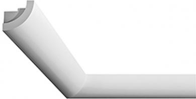 Rutec Leuchtenzubehör Voutenleiste 5x5 rund 2 Meter 