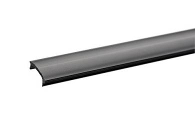 Rutec Profil Profil Blindabdeckung schwarz 7/15 Fl. 2 Meter 