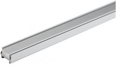 Rutec Profil Alu Profil Profi Flach H.10mm 2 Meter elox.f.Surround,Asymetr.,SideMini 