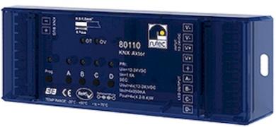 Rutec  KNX Aktor 350mA einfarbig/mehrfarbig 4x1 Kanal 4 Adressen 
